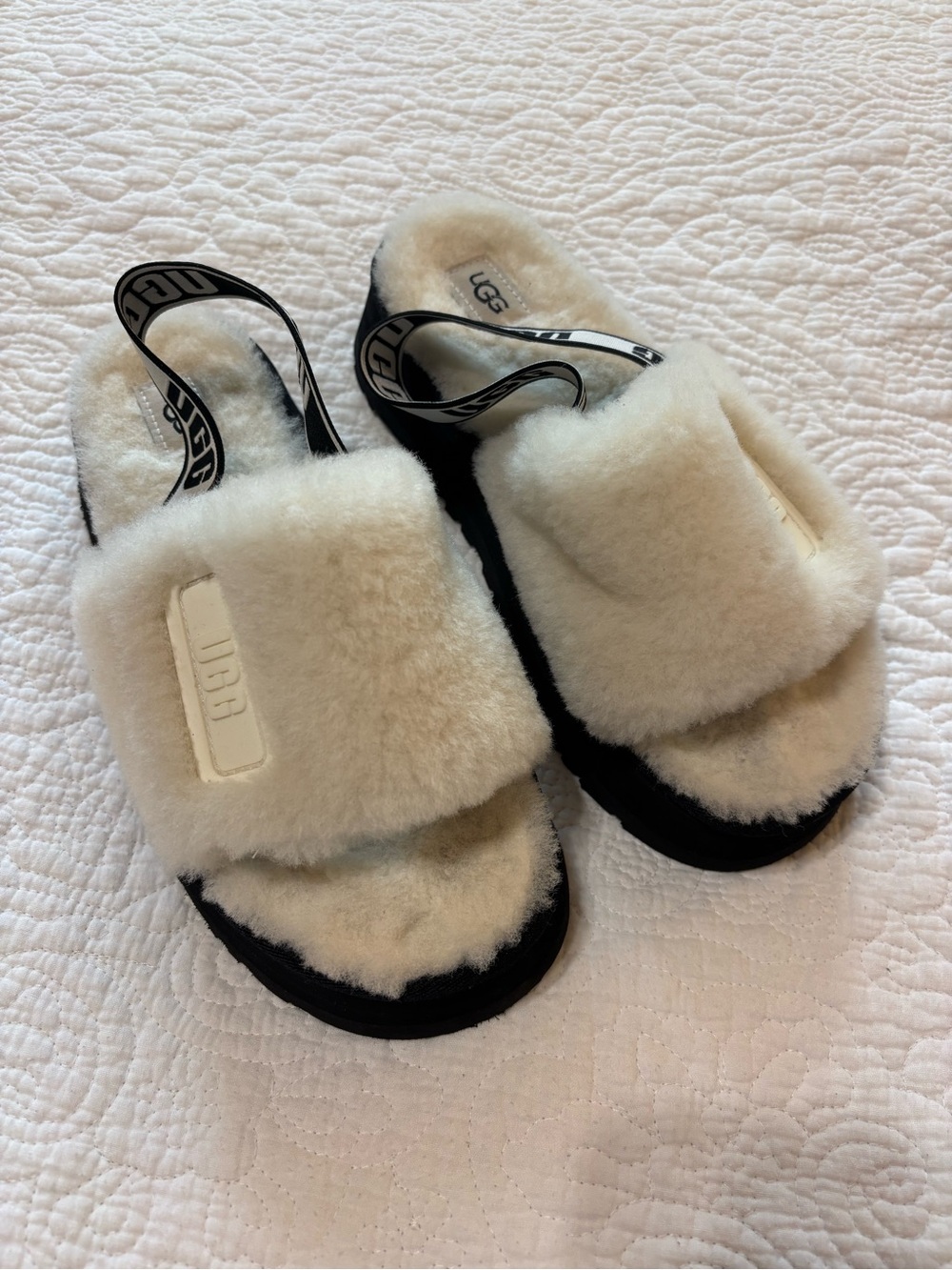 UGG platform slippers